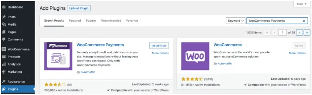 WooCommerce Payments