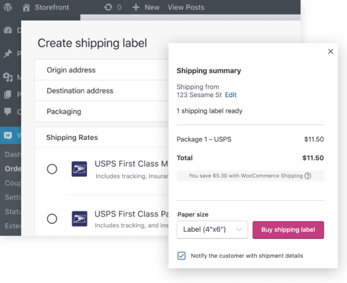 WooCommerce Shipping